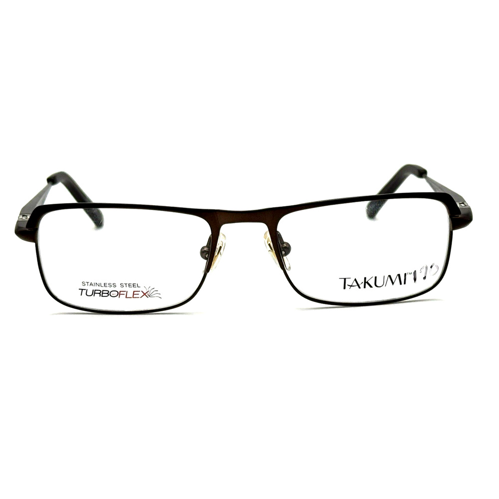 TAKUMI TK927 BROWN EYEGLASSES SUNGLASSES FRAME 46-16-120